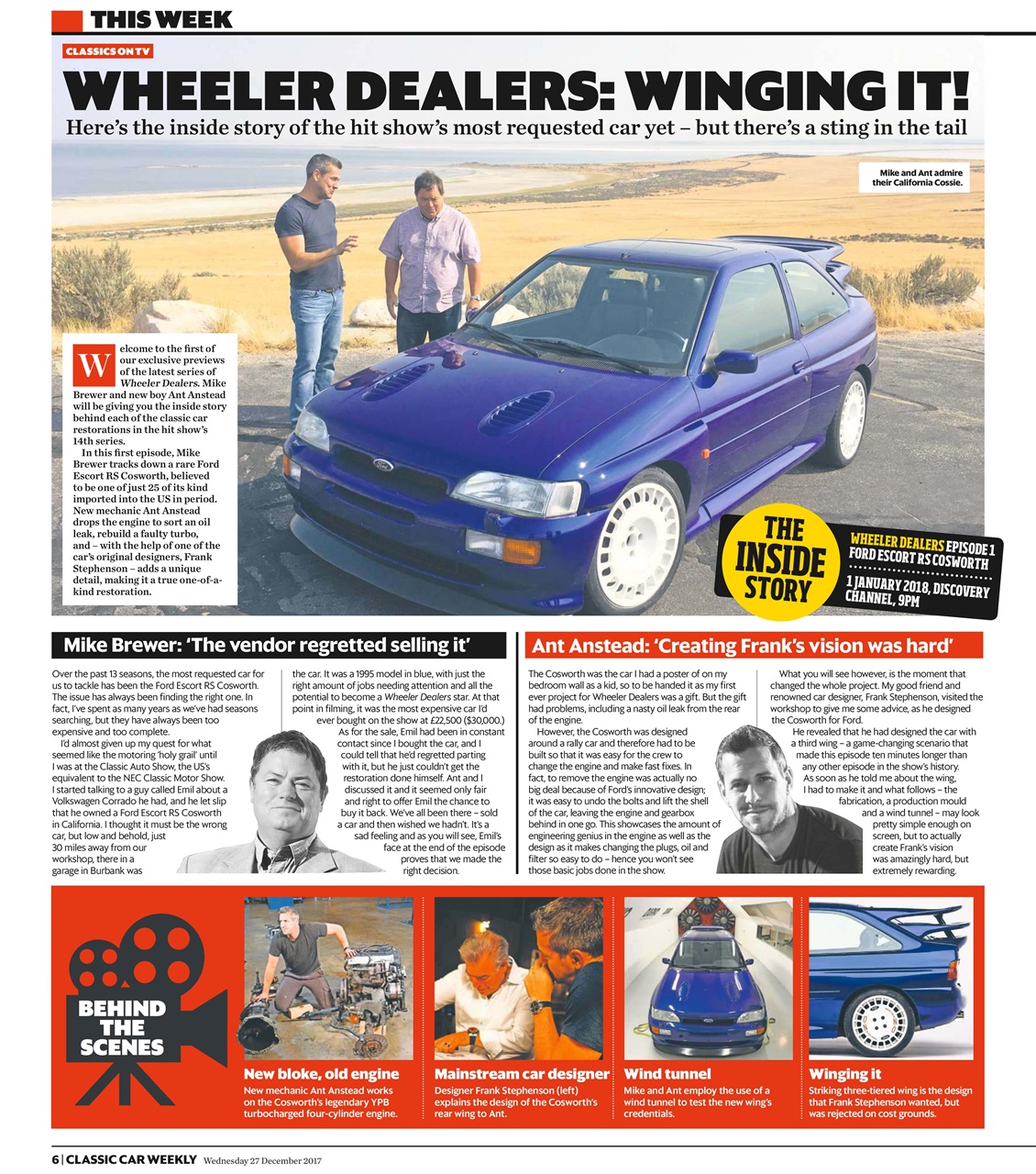 Classic Car Weekly Preview Pages