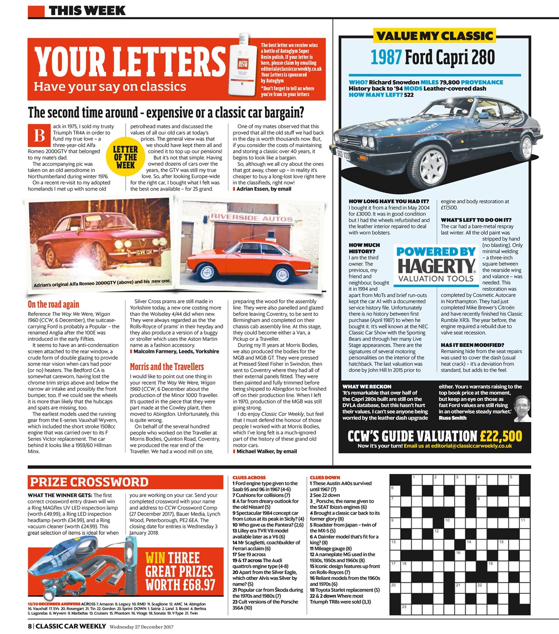 Classic Car Weekly Preview Pages