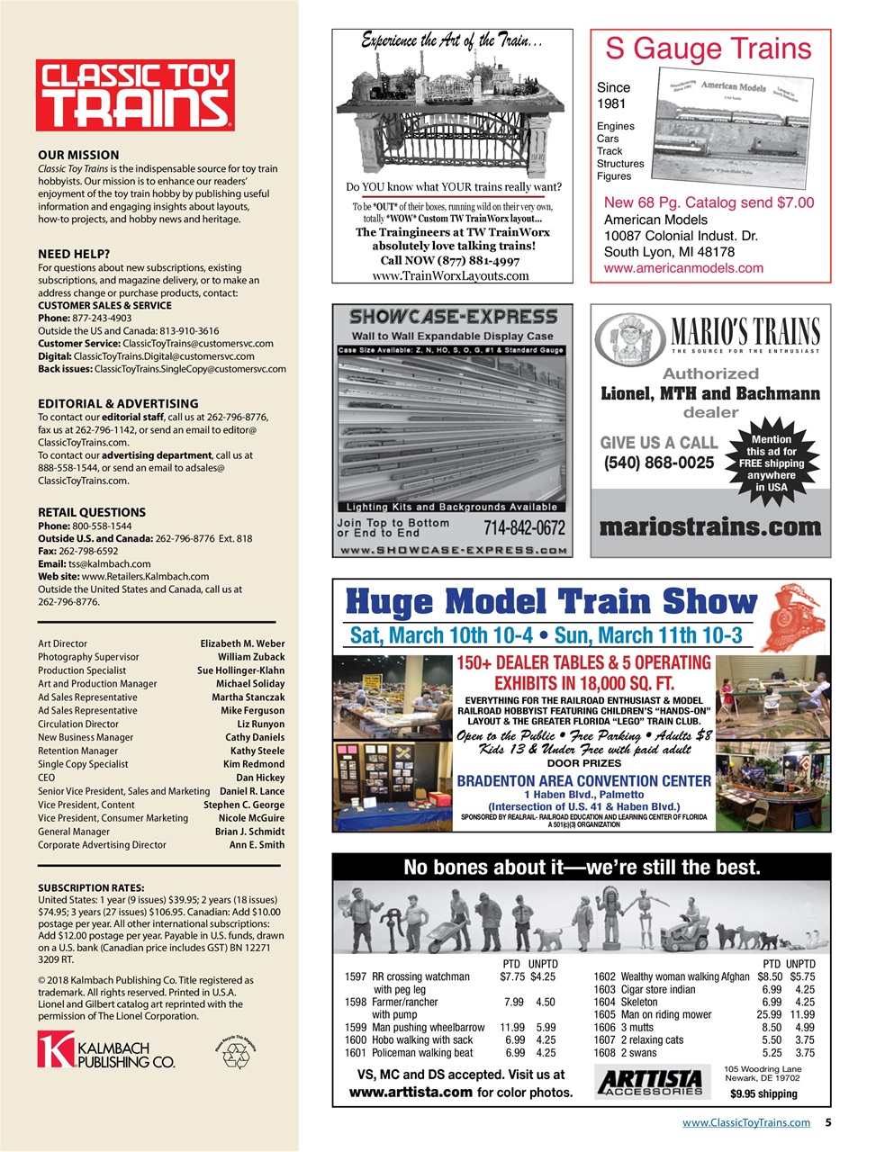 Classic Toy Trains Preview Pages