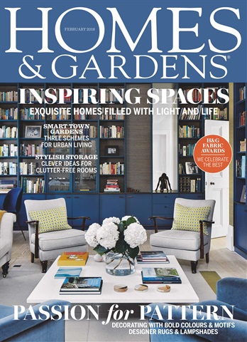 Homes & Gardens issue February 2018
