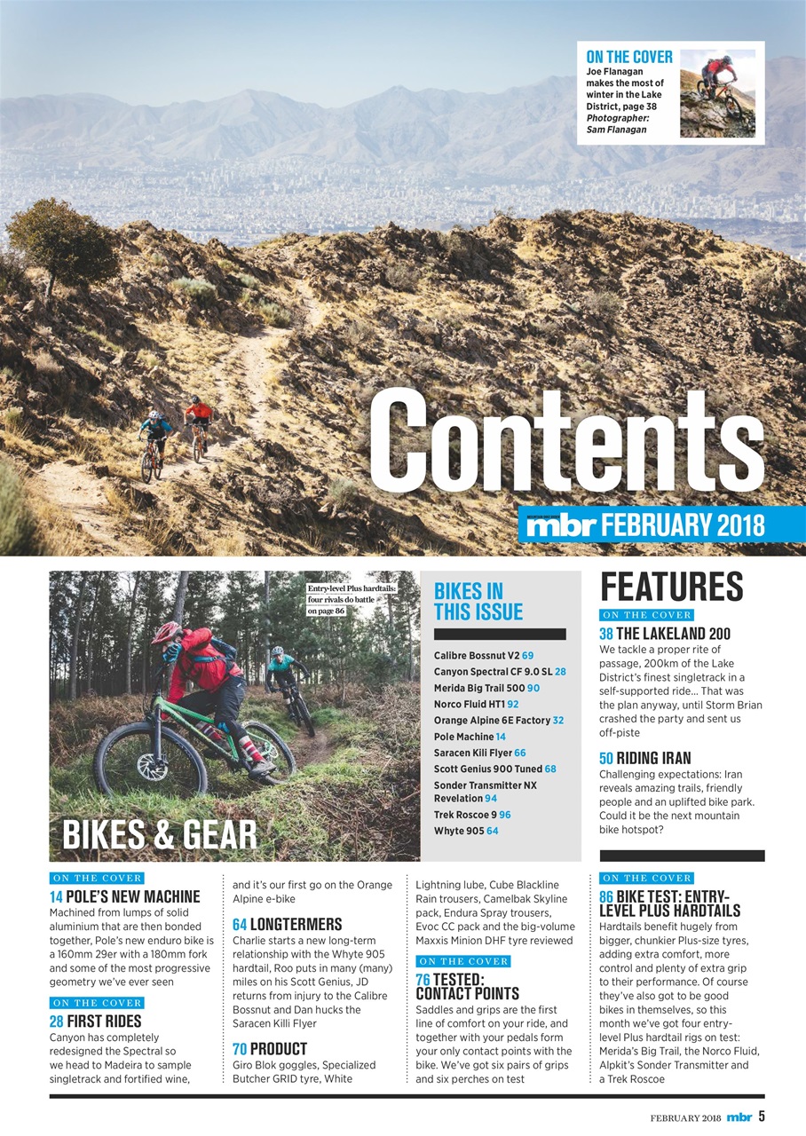 Mountain Bike Rider Preview Pages