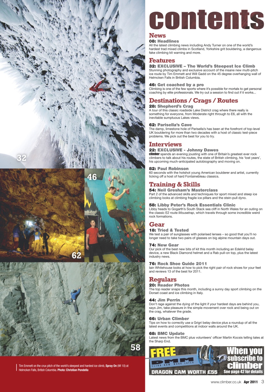 Climber Preview Pages