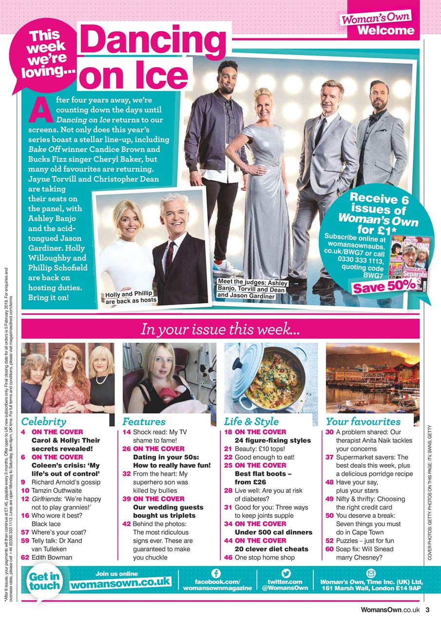 Woman's Own Preview Pages