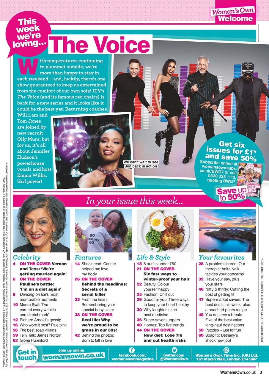 Woman's Own Preview Pages