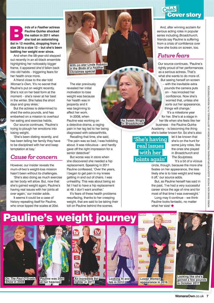 Woman's Own Preview Pages