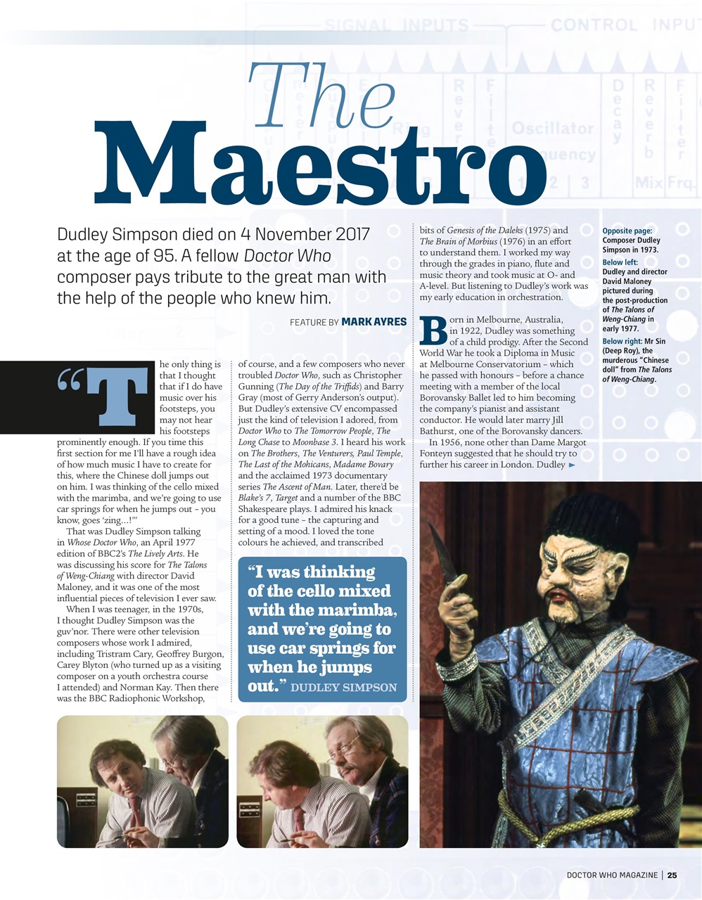 Doctor Who Magazine Preview Pages