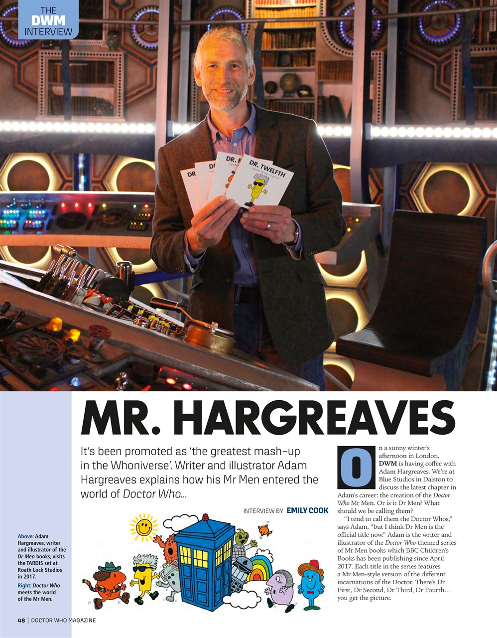 Doctor Who Magazine Preview Pages
