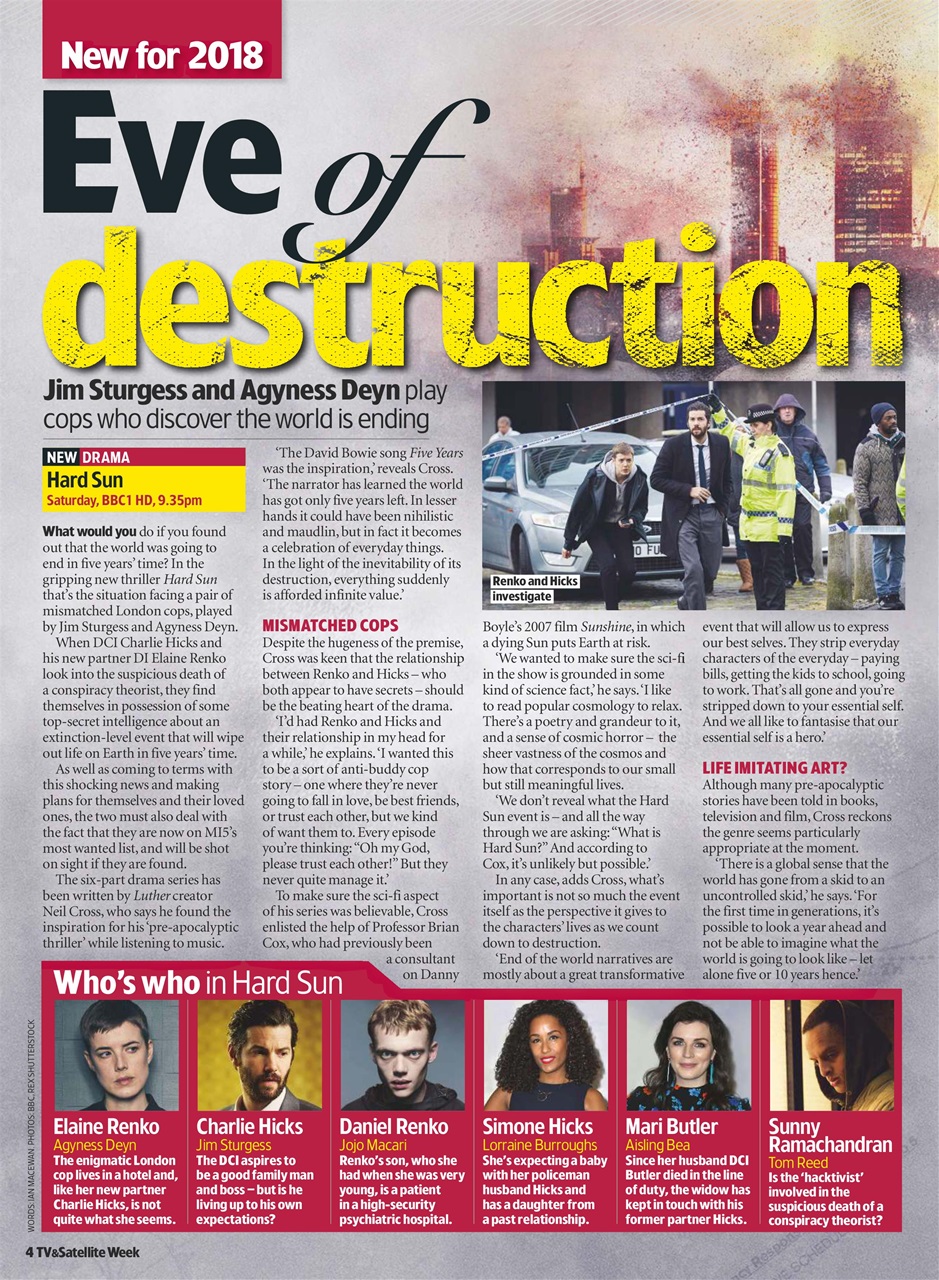 TV & Satellite Week Preview Pages