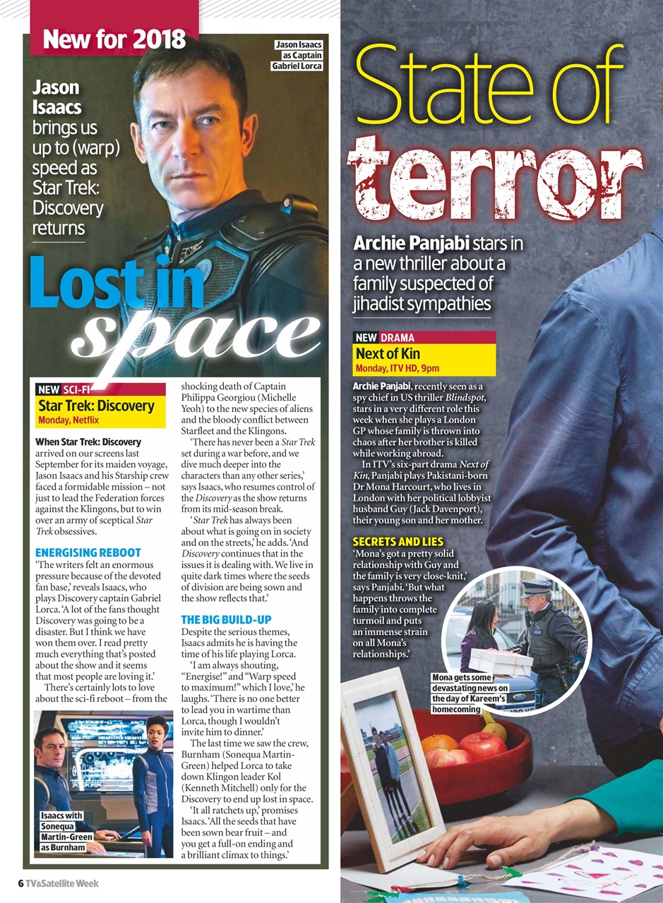 TV & Satellite Week Preview Pages