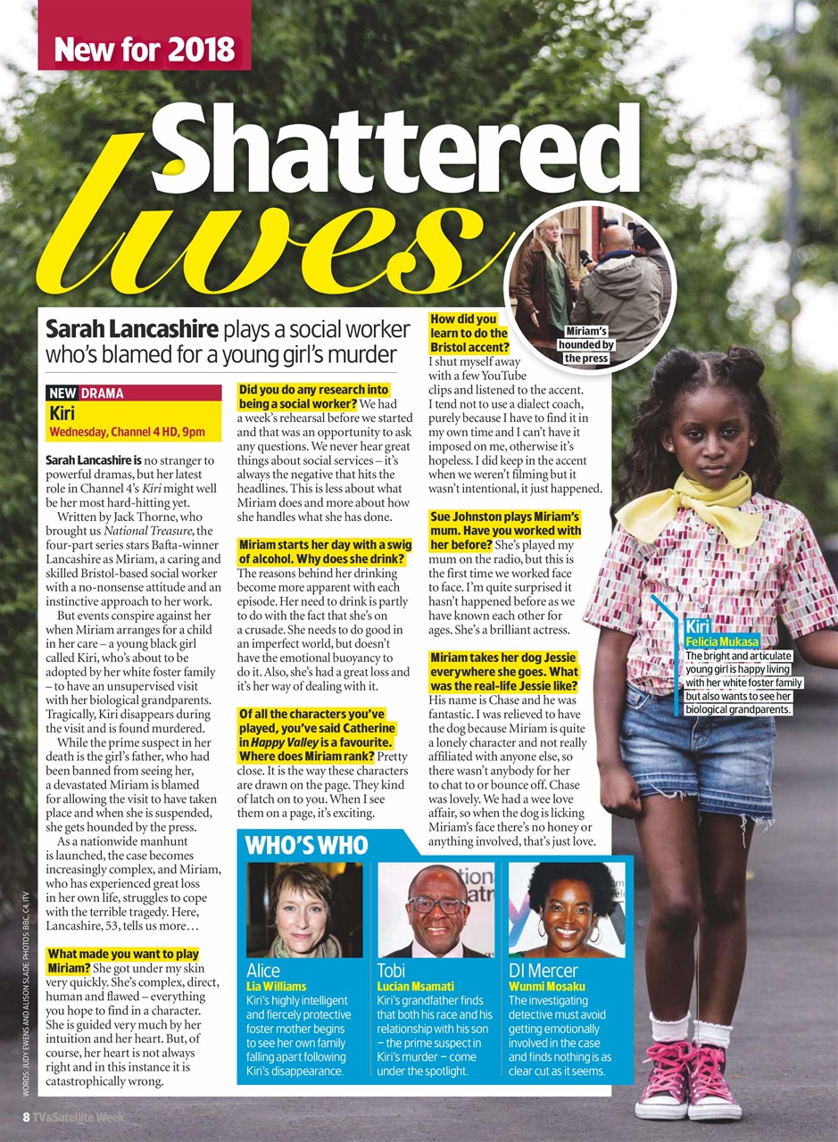 TV & Satellite Week Preview Pages