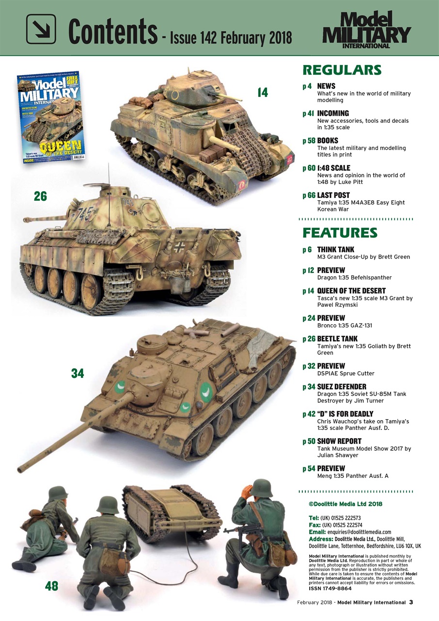 Model Military International Preview Pages