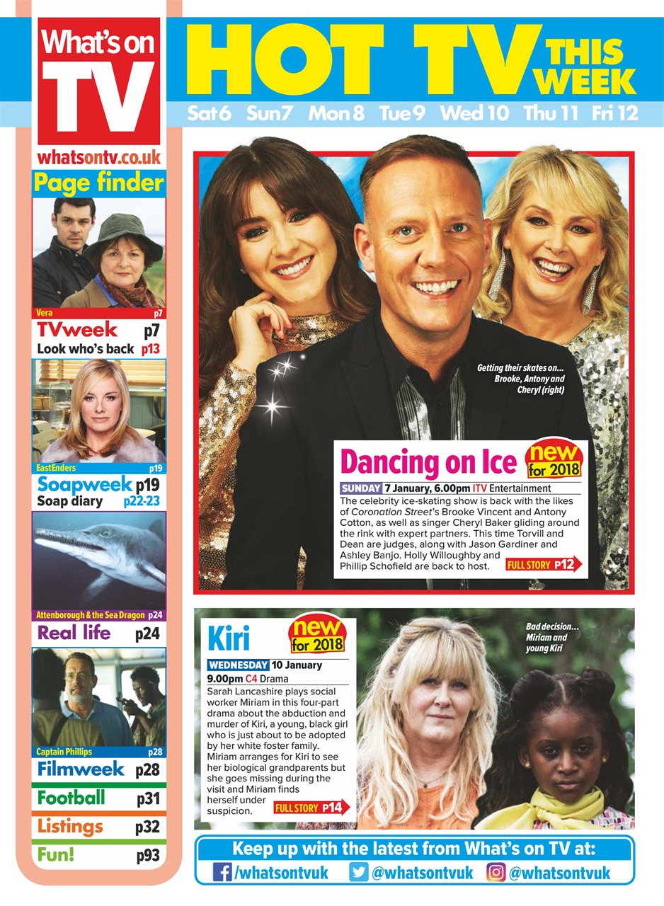 What's on TV Preview Pages