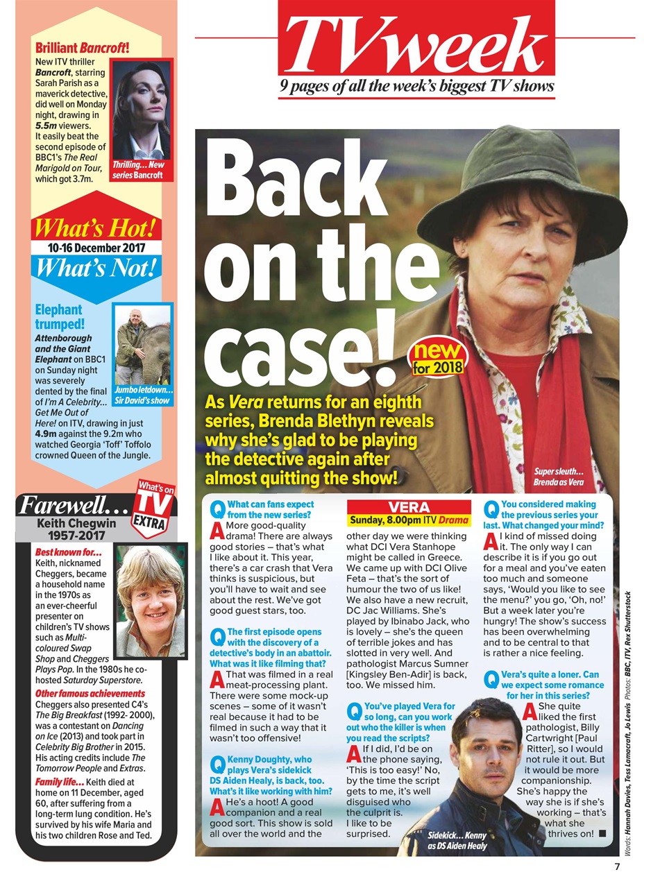 What's on TV Preview Pages