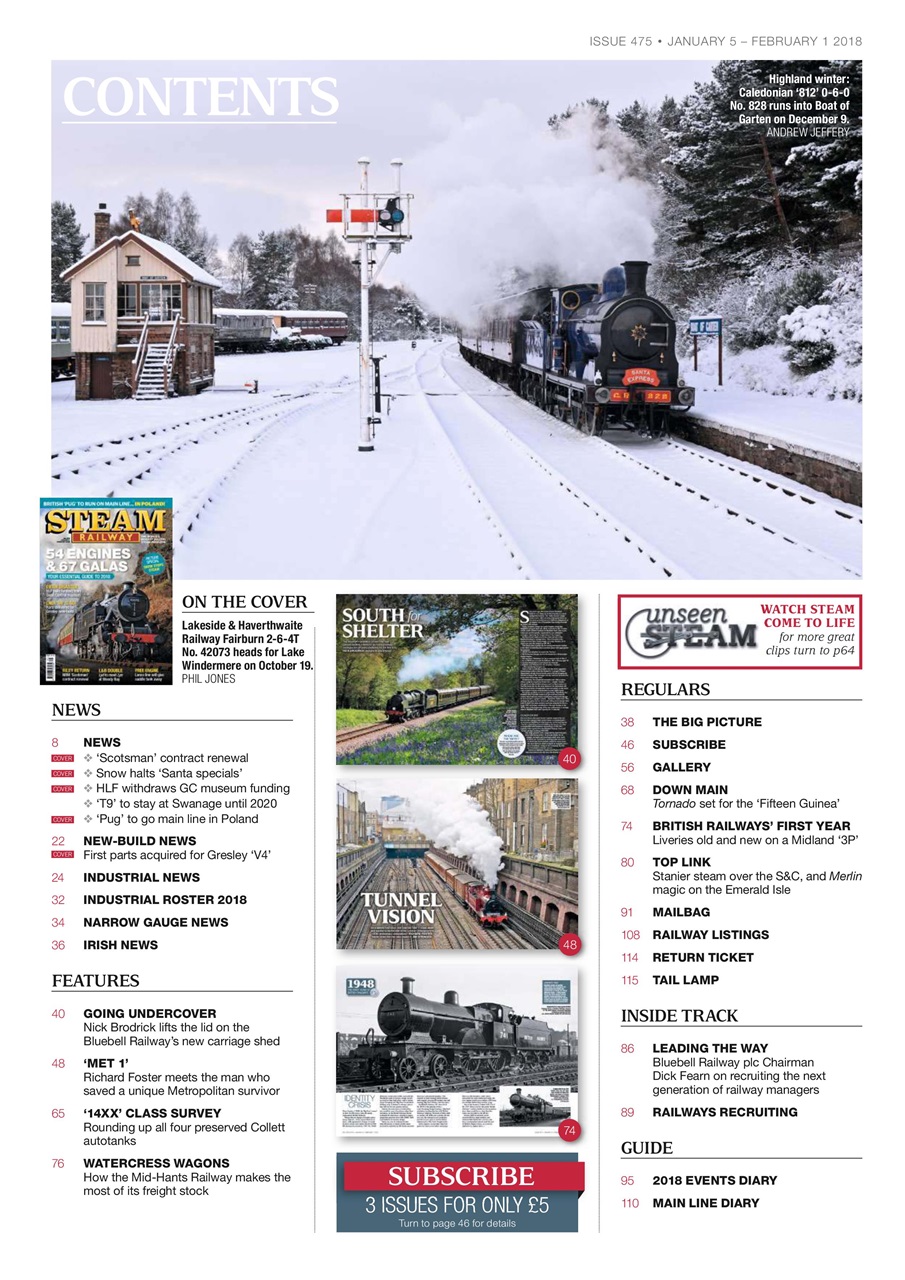 Steam Railway Preview Pages