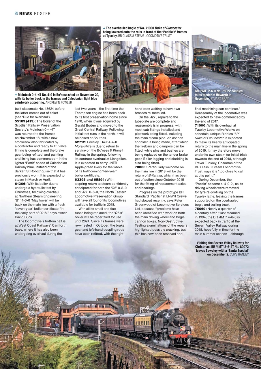 Steam Railway Preview Pages