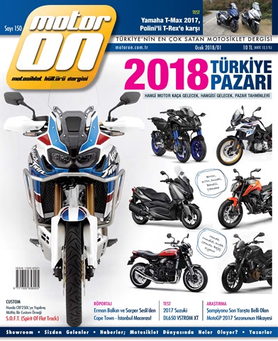 Motoron Ocak 2018 issue Motoron Ocak 2018