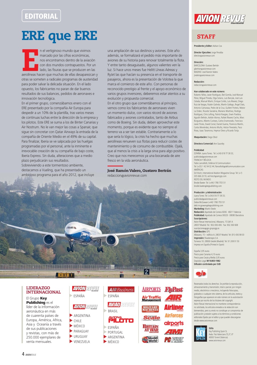 Avion Revue Internacional Preview Pages