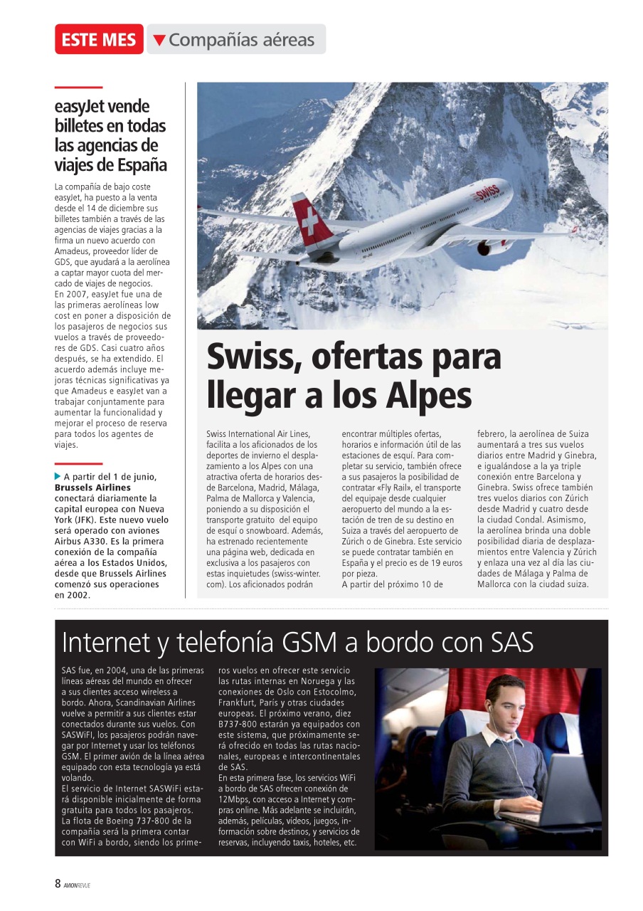 Avion Revue Internacional Preview Pages