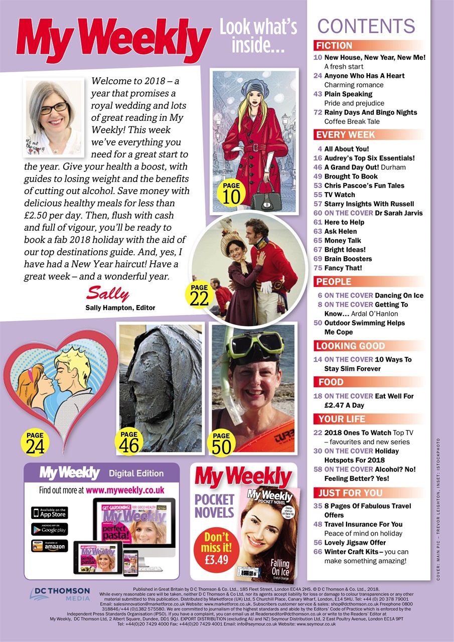 My Weekly Preview Pages