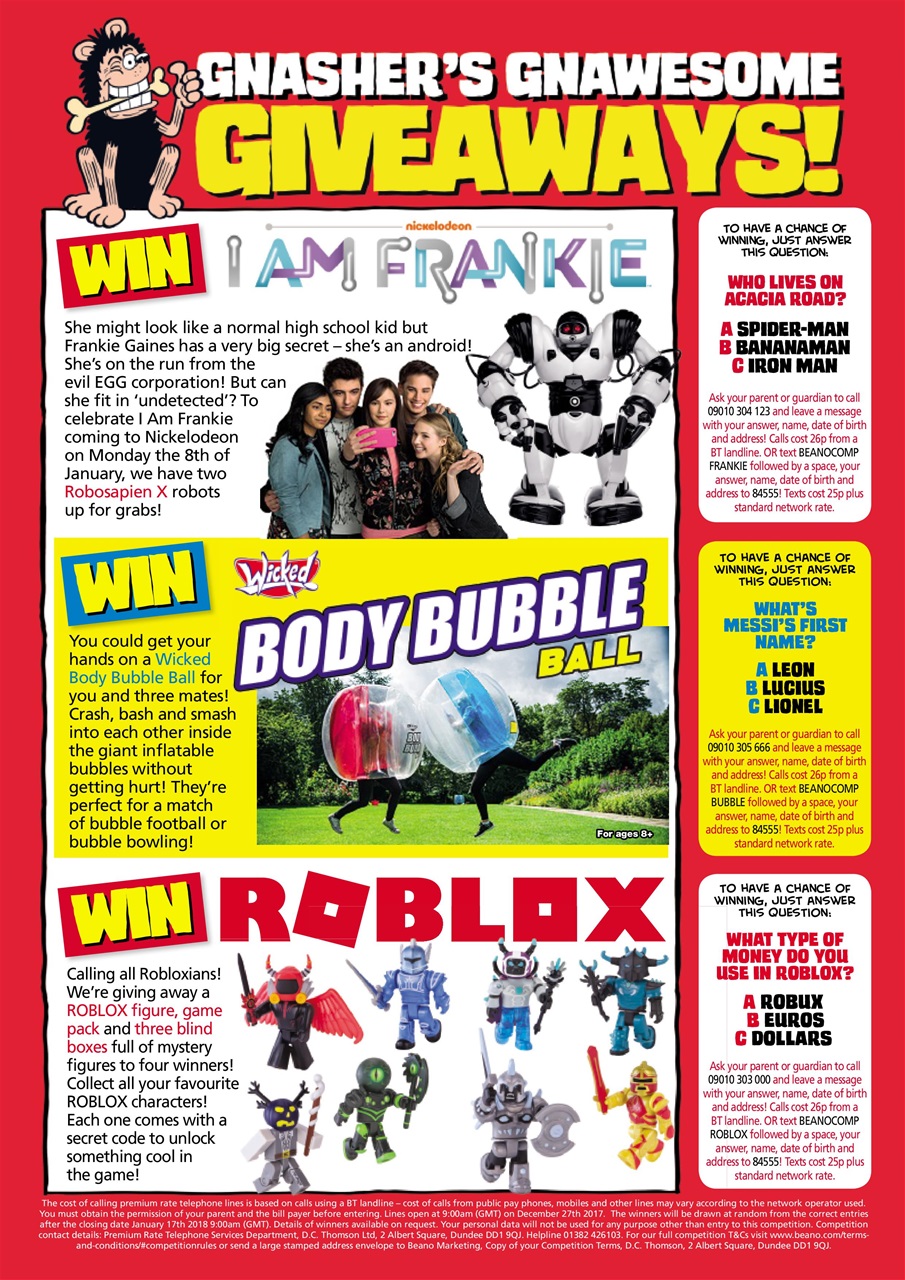 Beano Preview Pages
