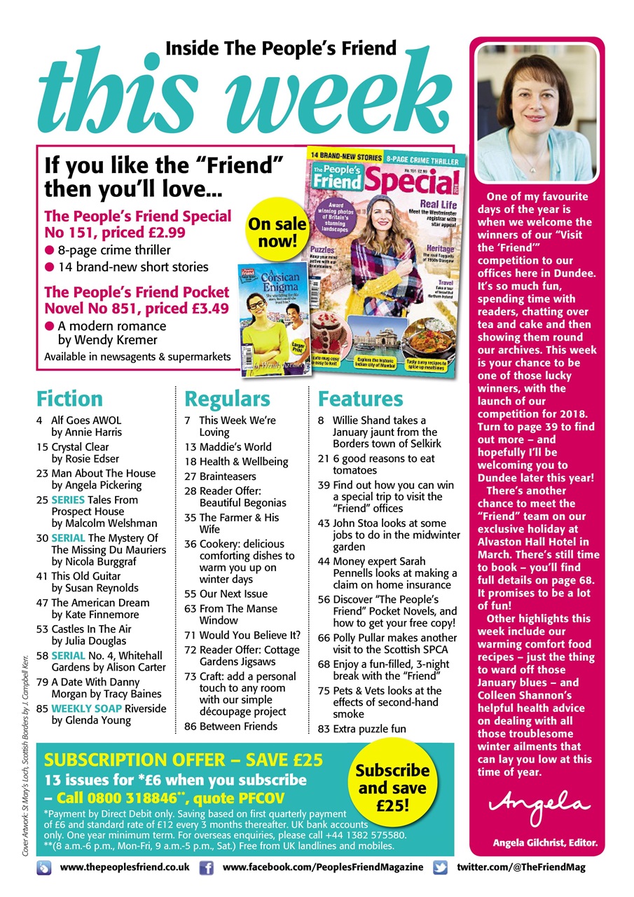 The People’s Friend Preview Pages