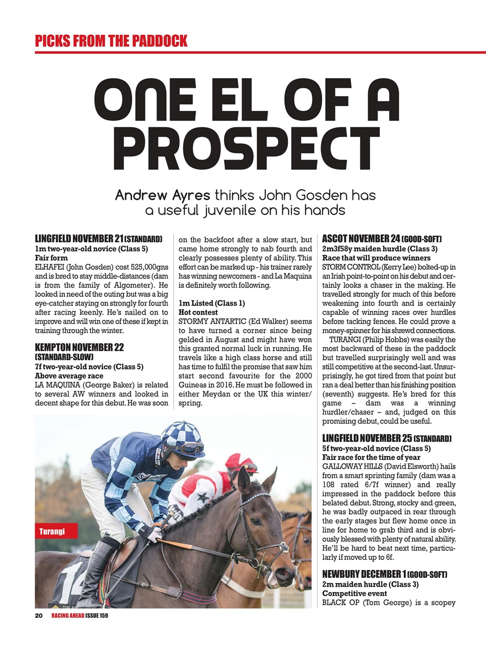 Racing Ahead Preview Pages