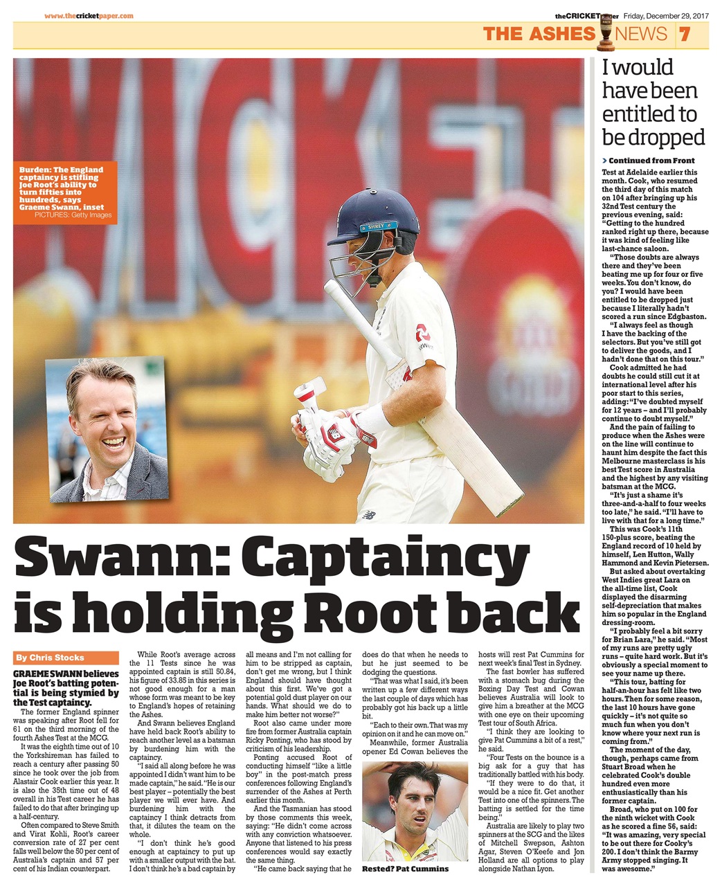 The Cricket Paper Preview Pages