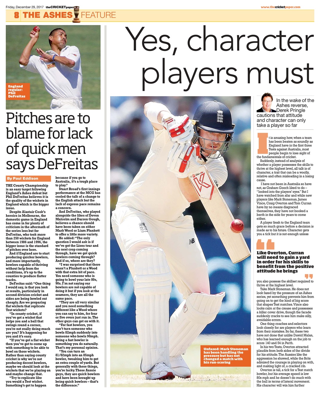 The Cricket Paper Preview Pages