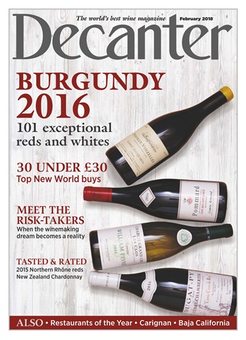 Decanter issue February 2018