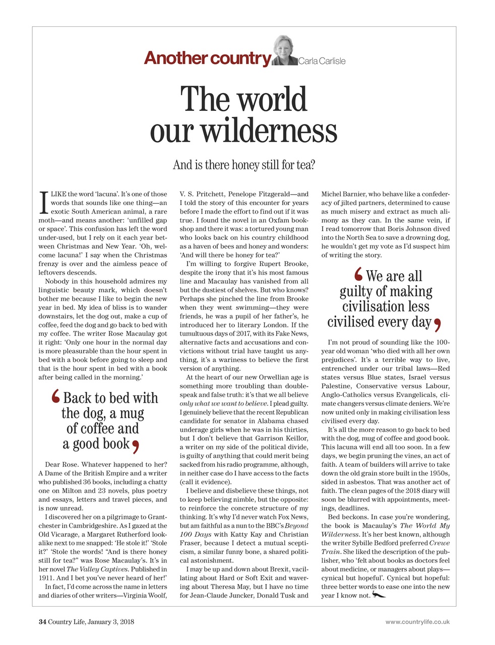 Country Life Preview Pages