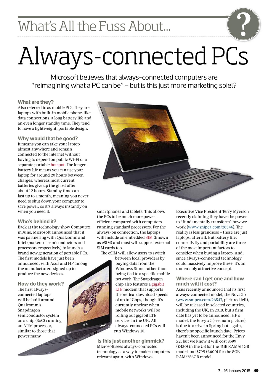 Computer Active Preview Pages