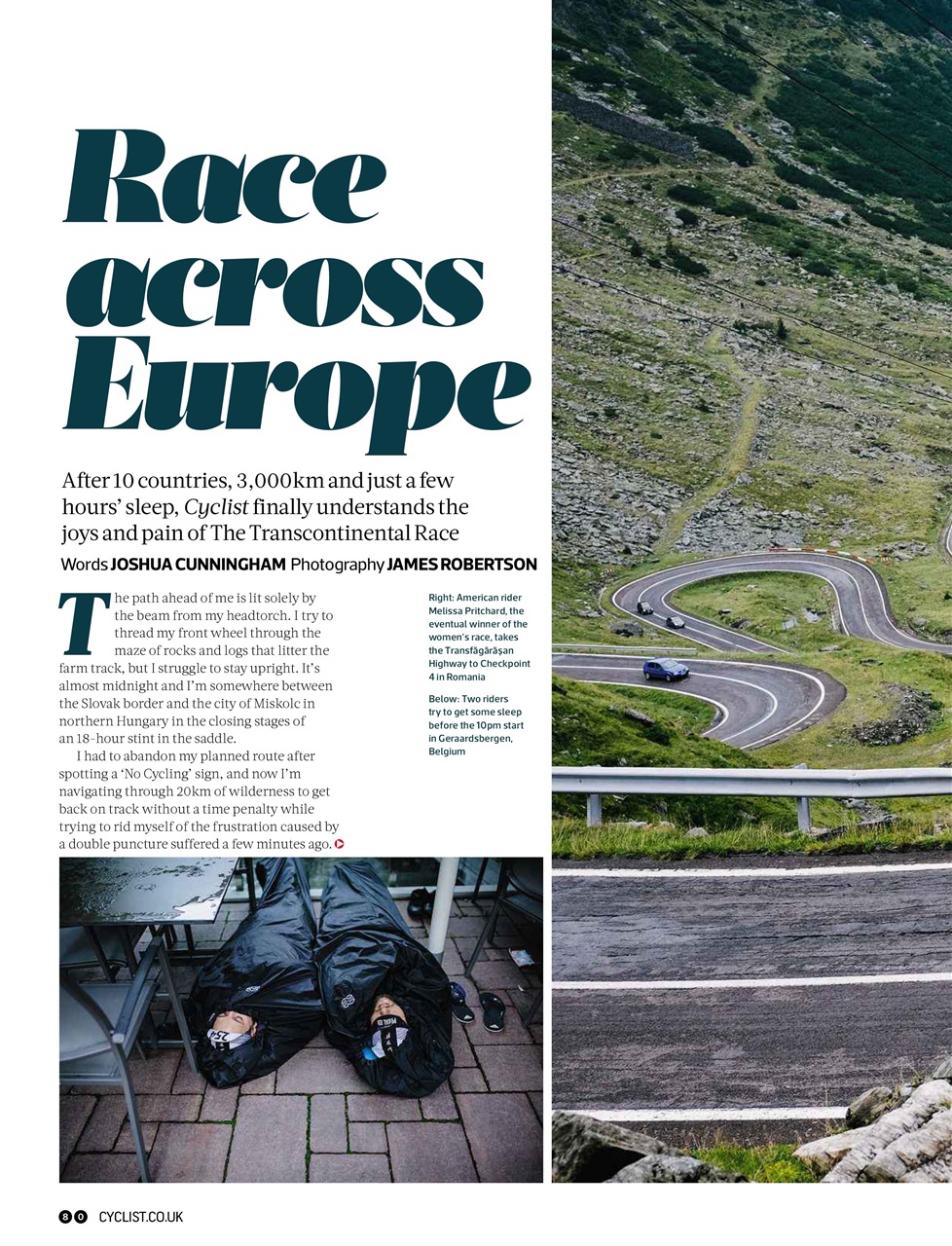 Cyclist Preview Pages