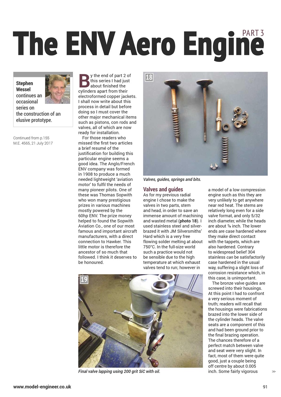 Model Engineer Preview Pages