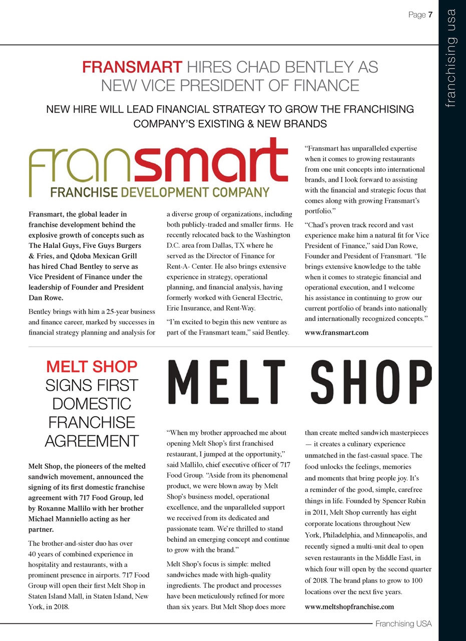 Franchising USA Preview Pages