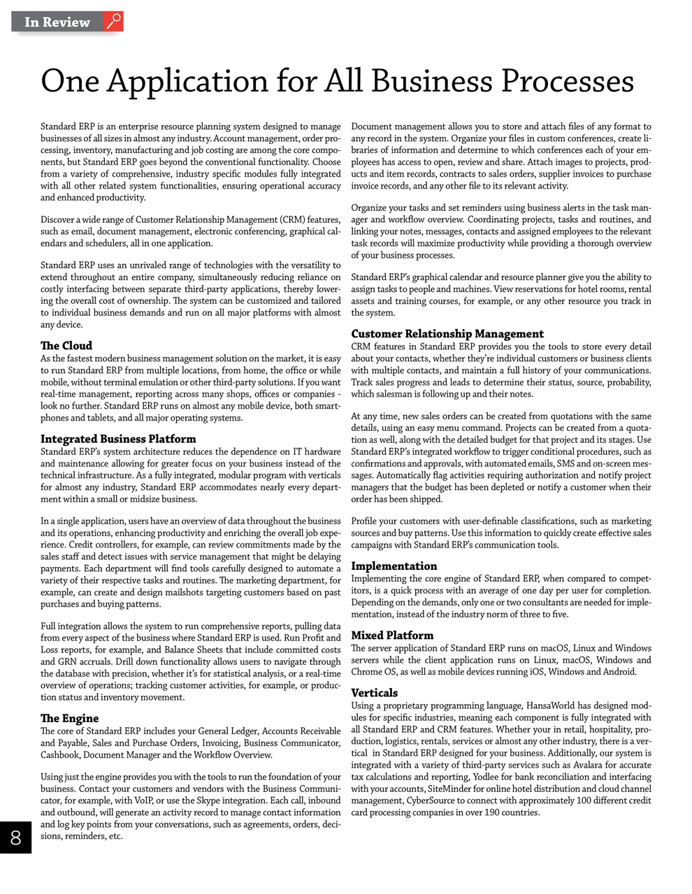 I.Business Preview Pages