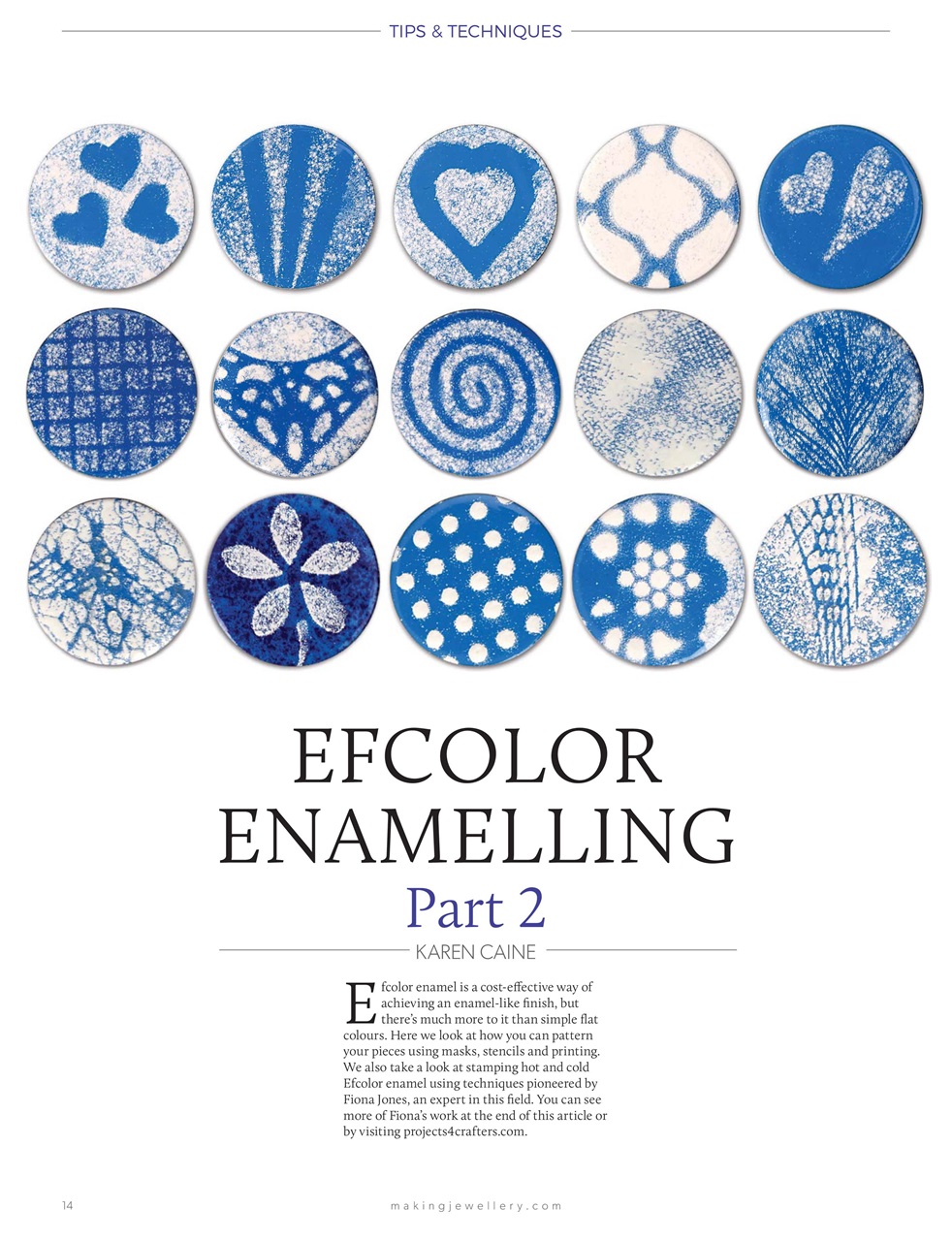 Making Jewellery Preview Pages