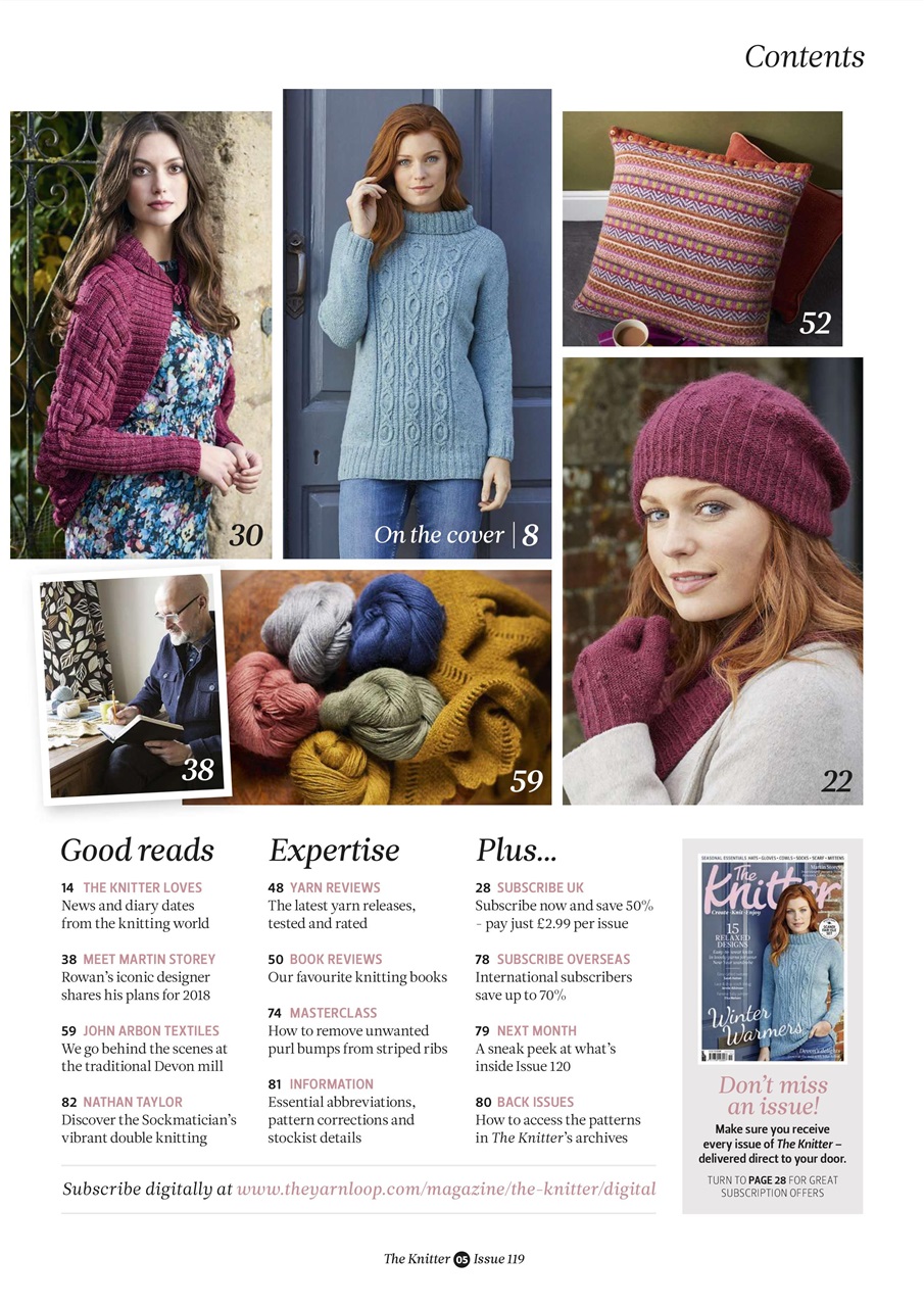 The Knitter Preview Pages
