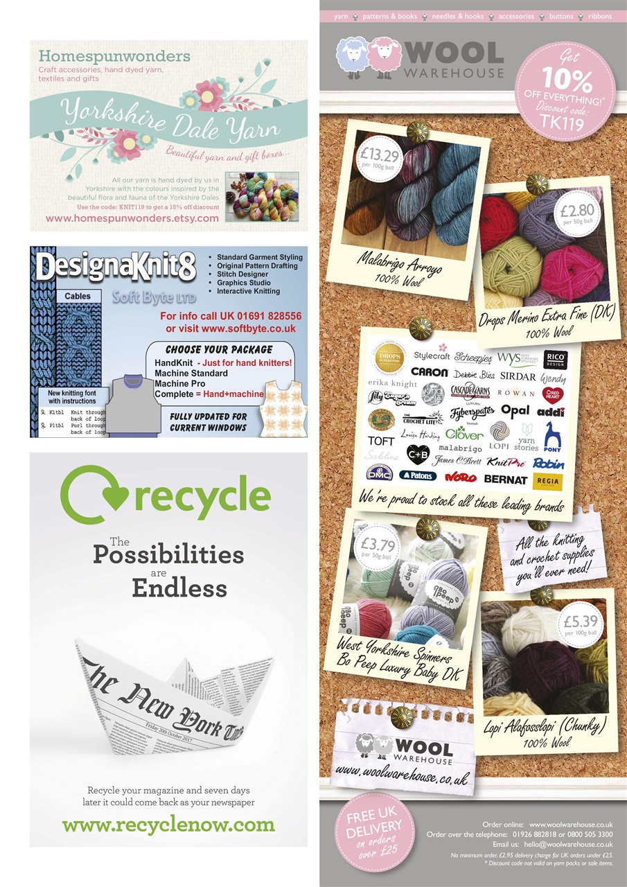 The Knitter Preview Pages