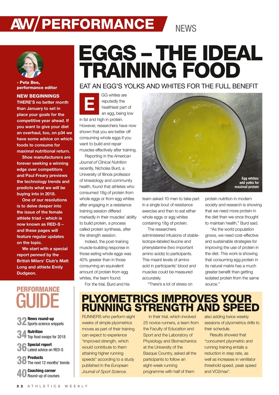 AW – Athletics Weekly Magazine Preview Pages