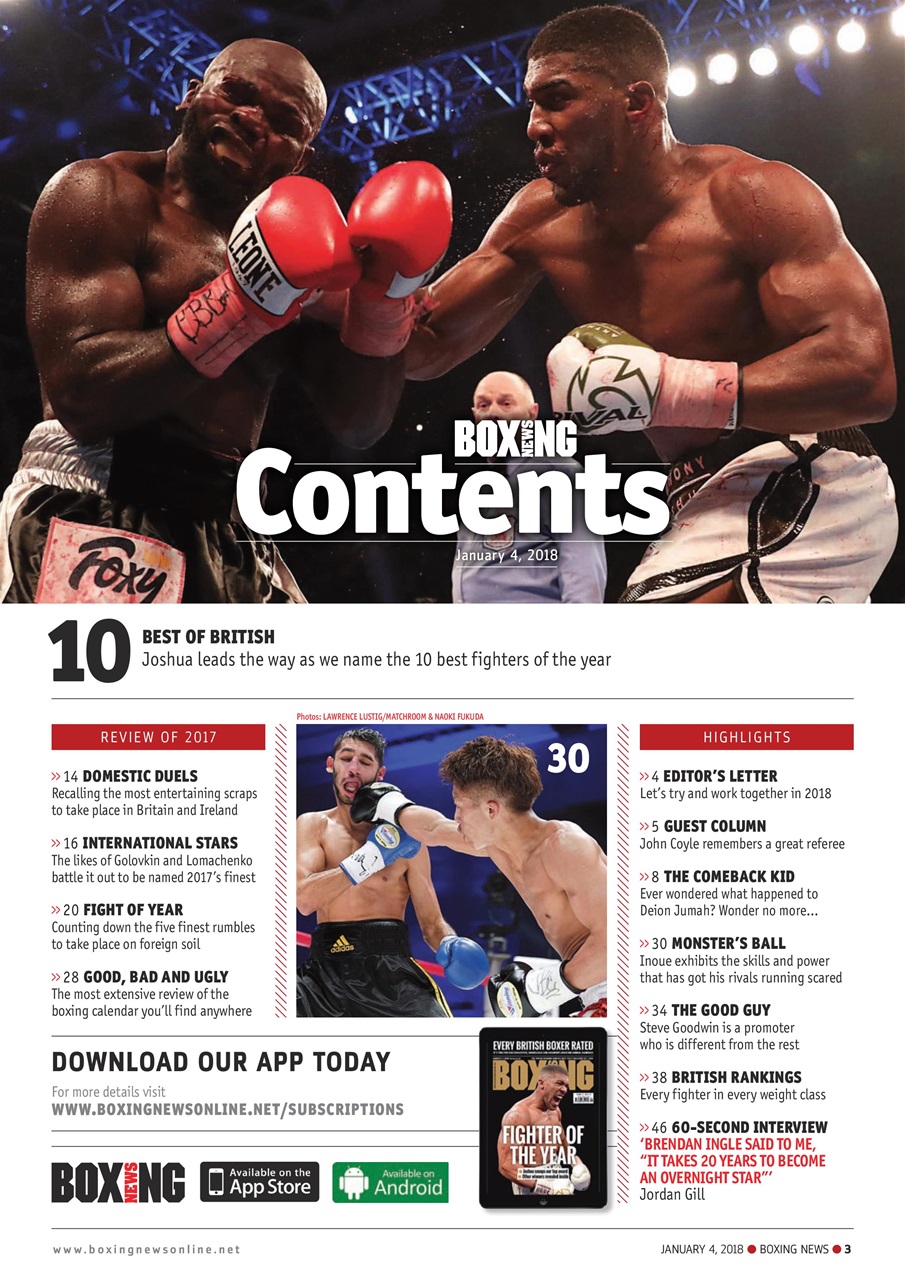 Boxing News Preview Pages