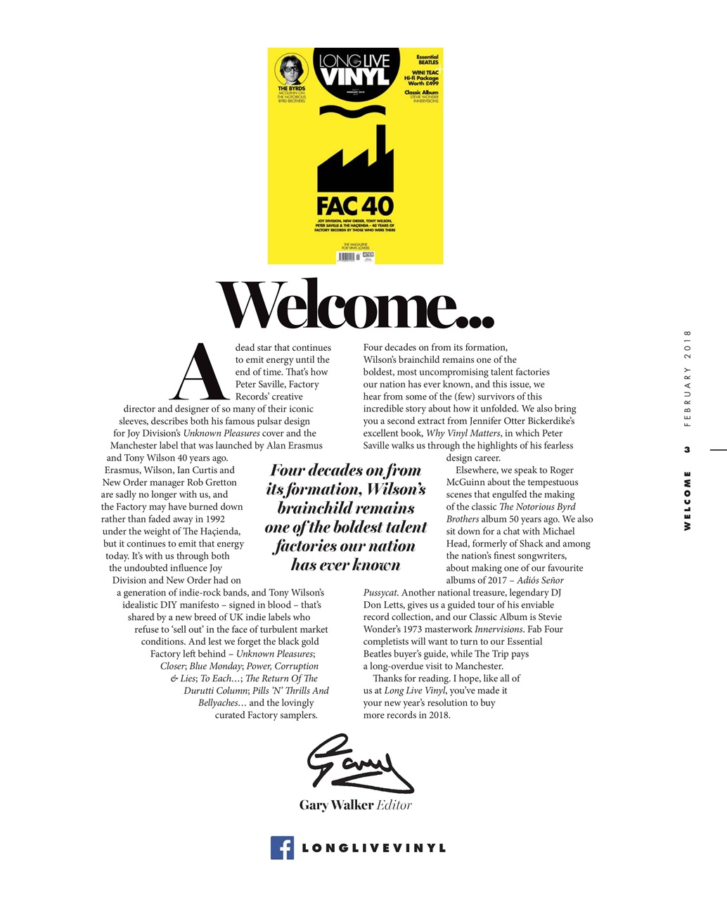 Long Live Vinyl Preview Pages