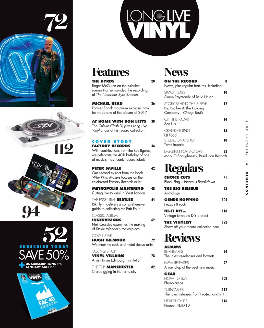 Long Live Vinyl Preview Pages