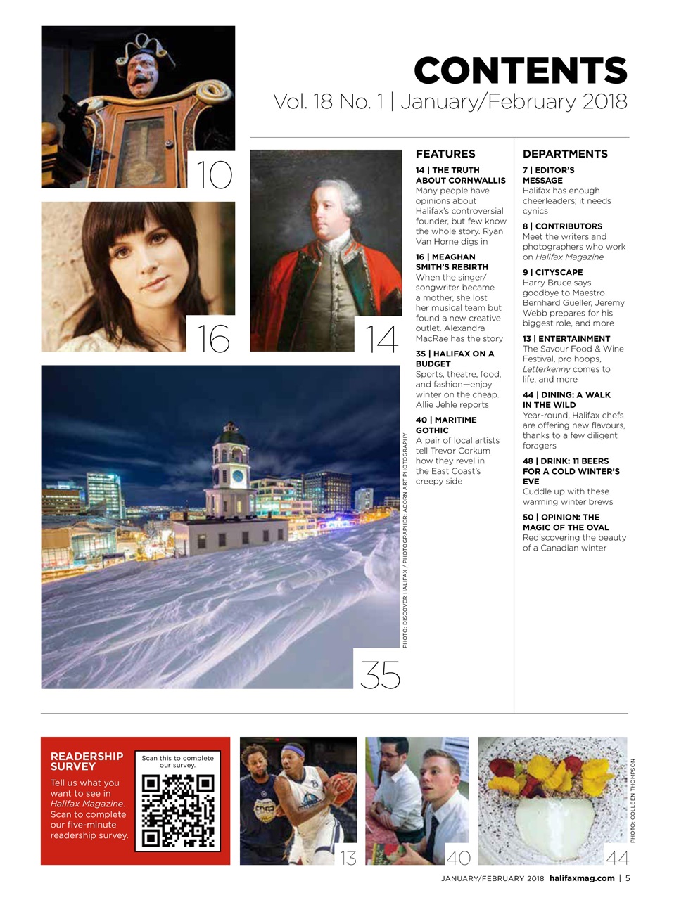 Halifax Magazine Preview Pages