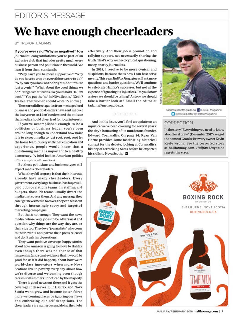 Halifax Magazine Preview Pages