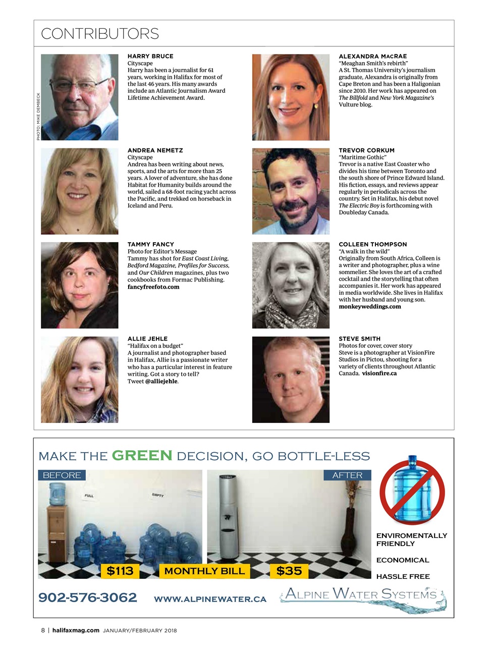 Halifax Magazine Preview Pages