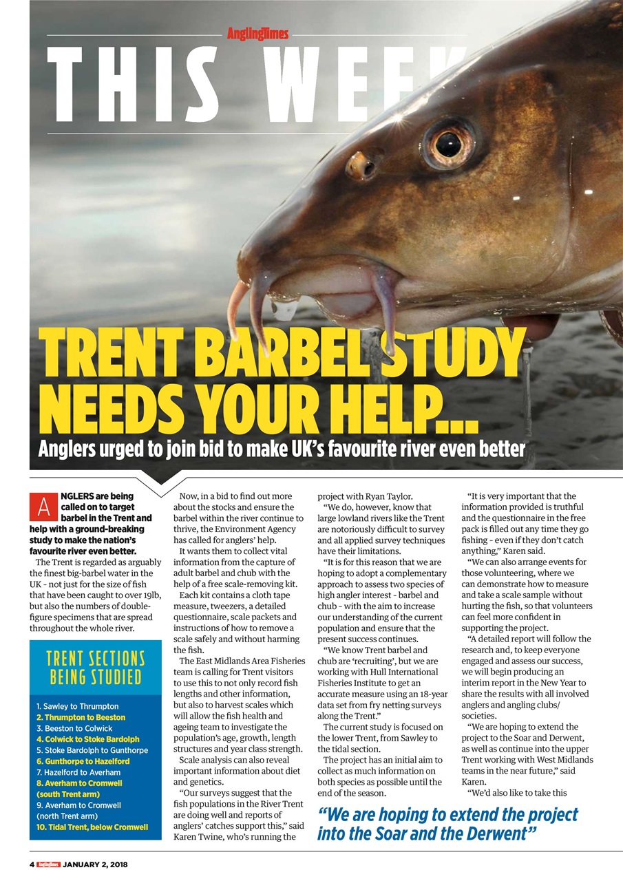 Angling Times Preview Pages