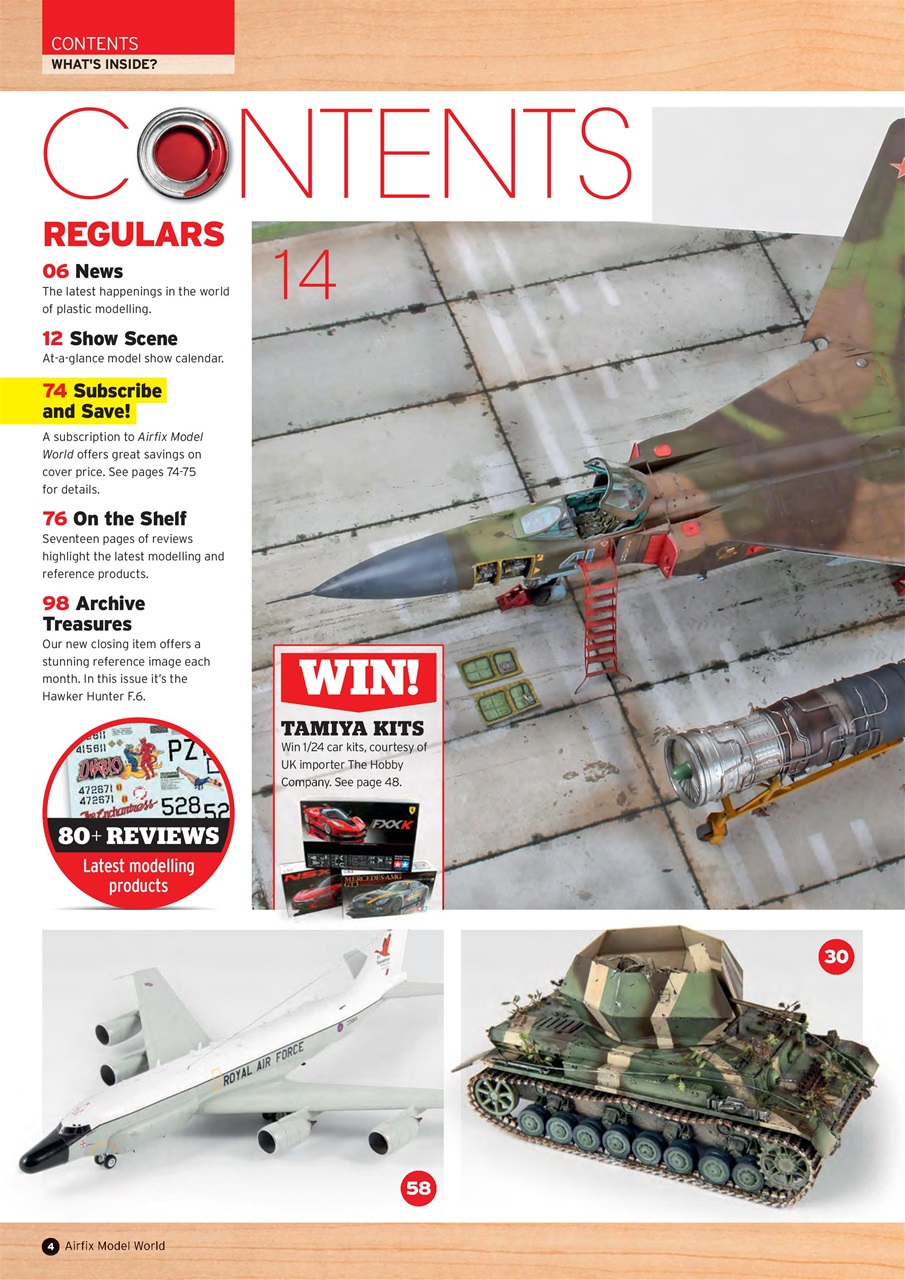 Airfix Model World Preview Pages