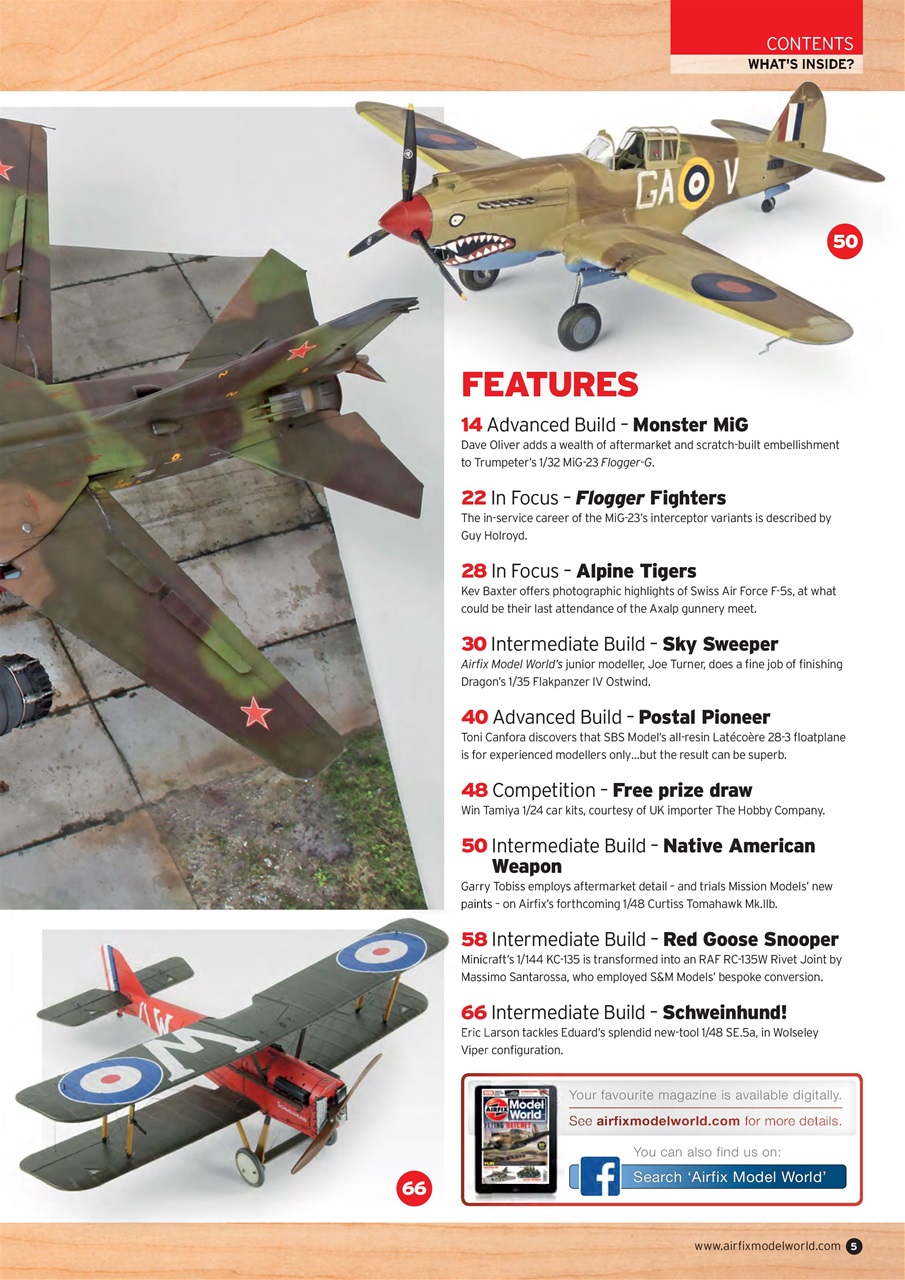 Airfix Model World Preview Pages