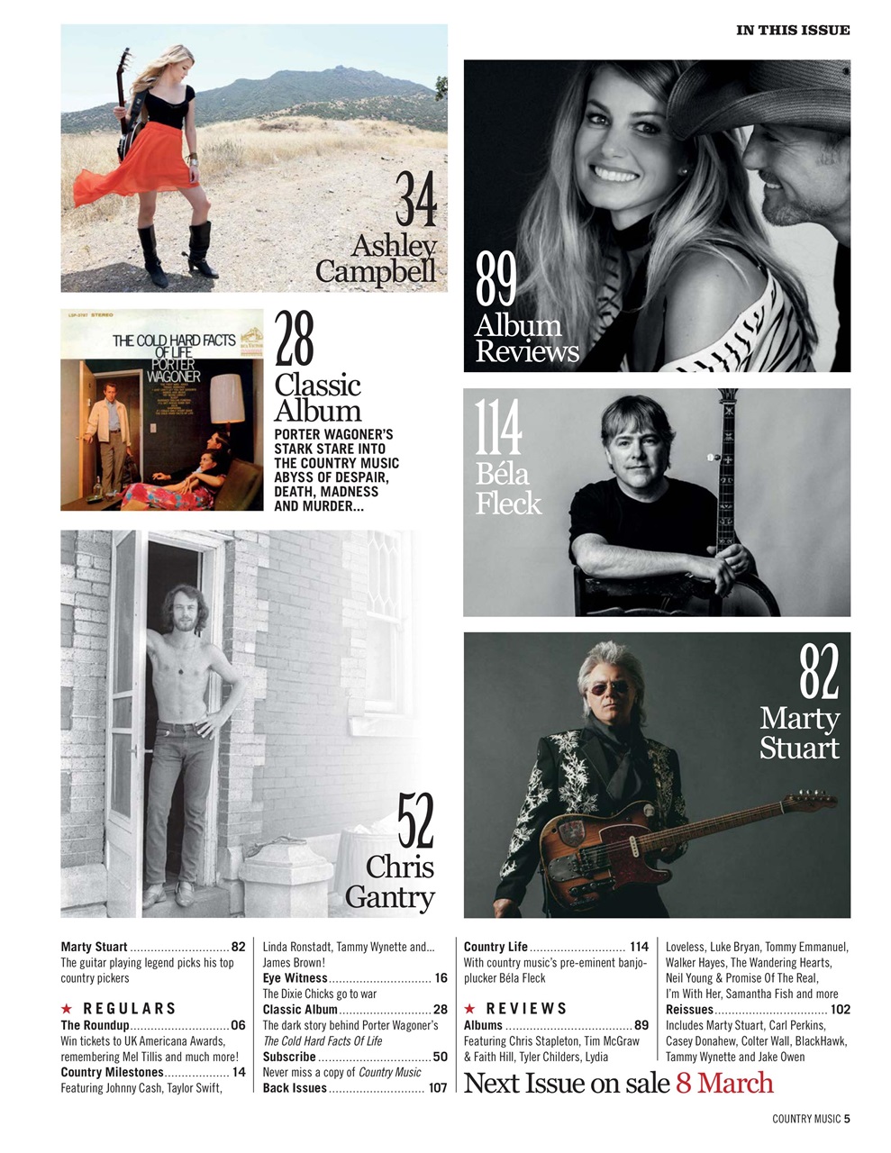 Country Music Preview Pages