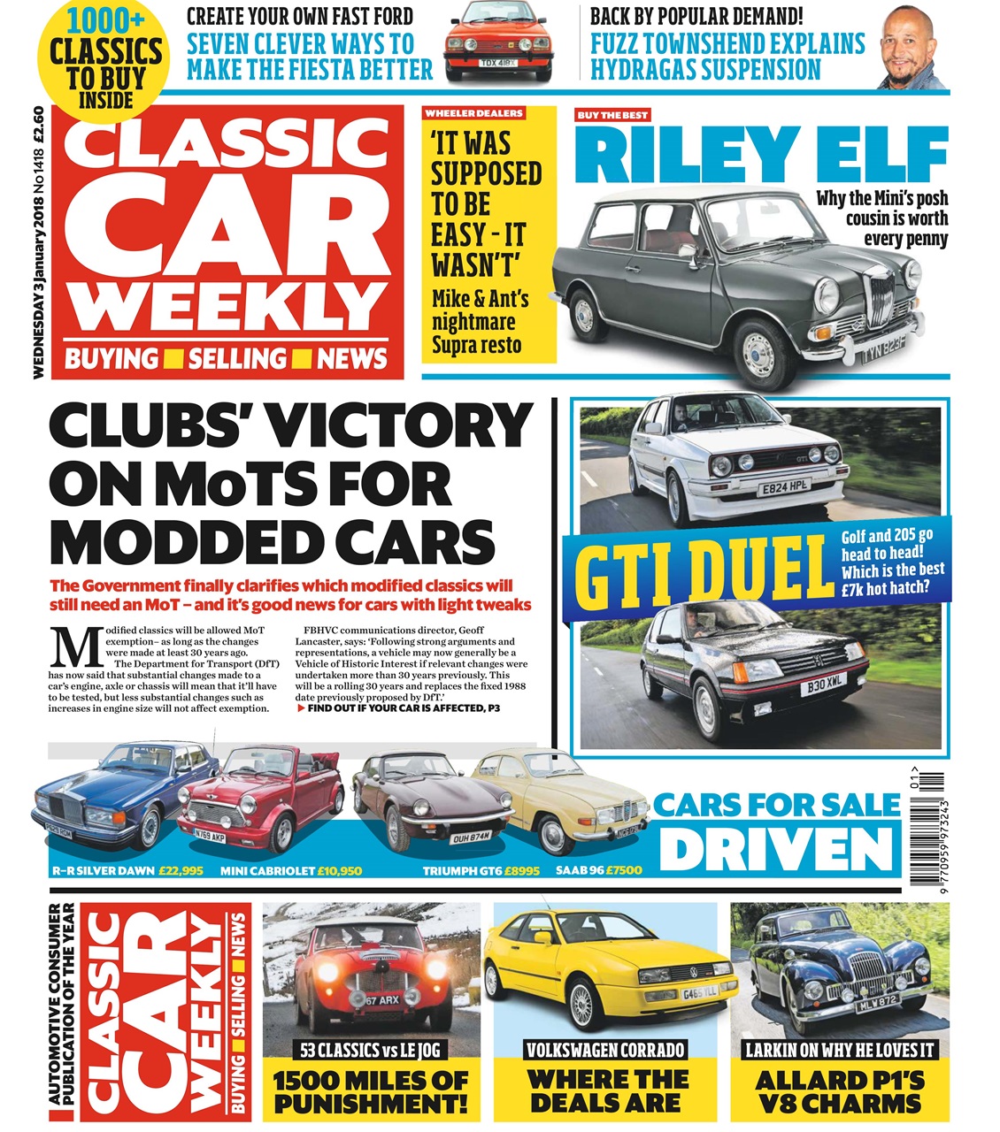 Classic Car Weekly Preview Pages